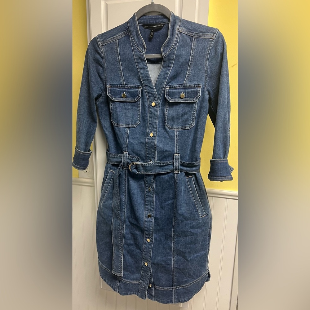 White House Black Market Jean dress